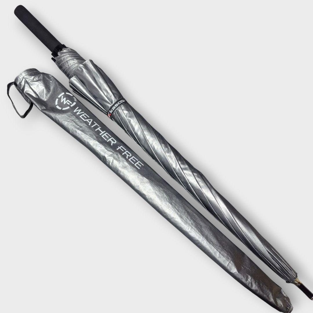 キャスコ KASCO ゴルフ ウェザーフリー 晴雨兼用 ワンタッチ傘 2本