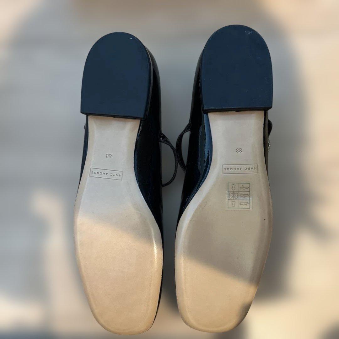 MARC JACOBS 黒 バレエシューズ 38♡メリージェーン