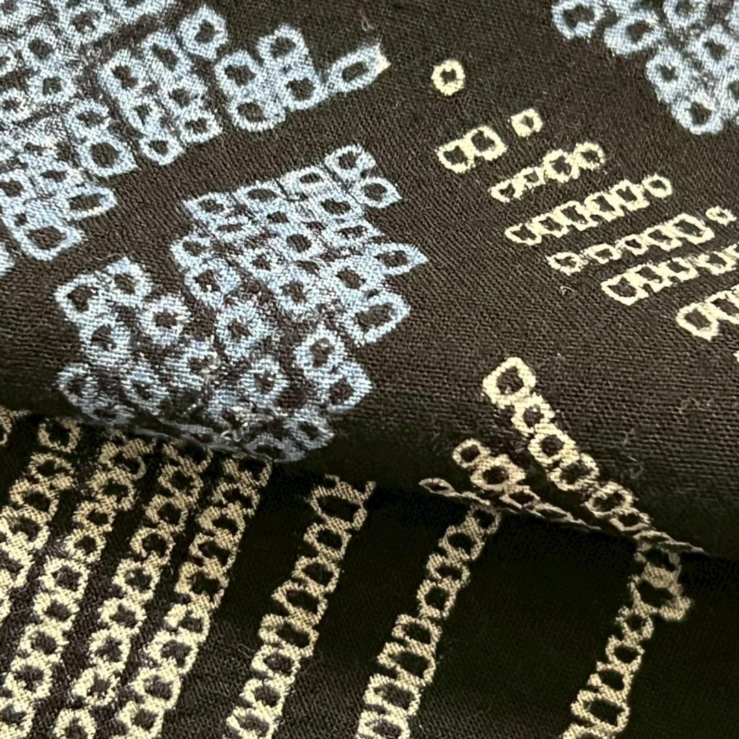 KL3191 有松鳴海絞り 浴衣 身丈155cm 夏着物 木綿