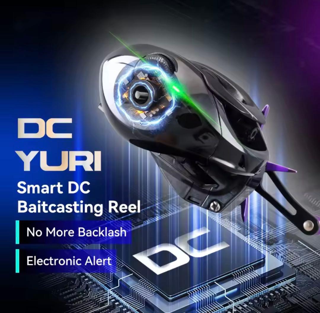 DC搭載 BEARKING ＹＵＲI DC 右巻 BFバス　チニング　ドラグ爆音