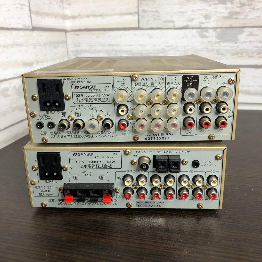 SANSUI アンプ  R11 V112台