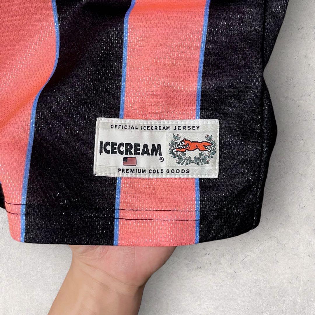 希少 ICECREAM ゲームシャツ サッカー NIGO BBC アイスクリーム