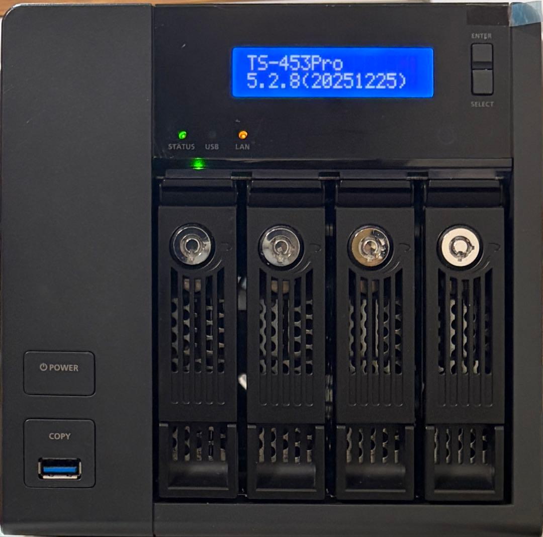 QNAP OEM NAS TS-453Pro同等品 メモリ8GB