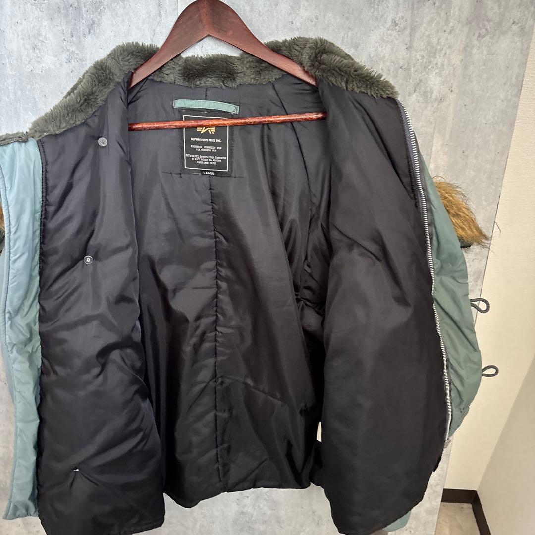 ALPHA INDUSTRIES N-2B フライトジャケットサイズL