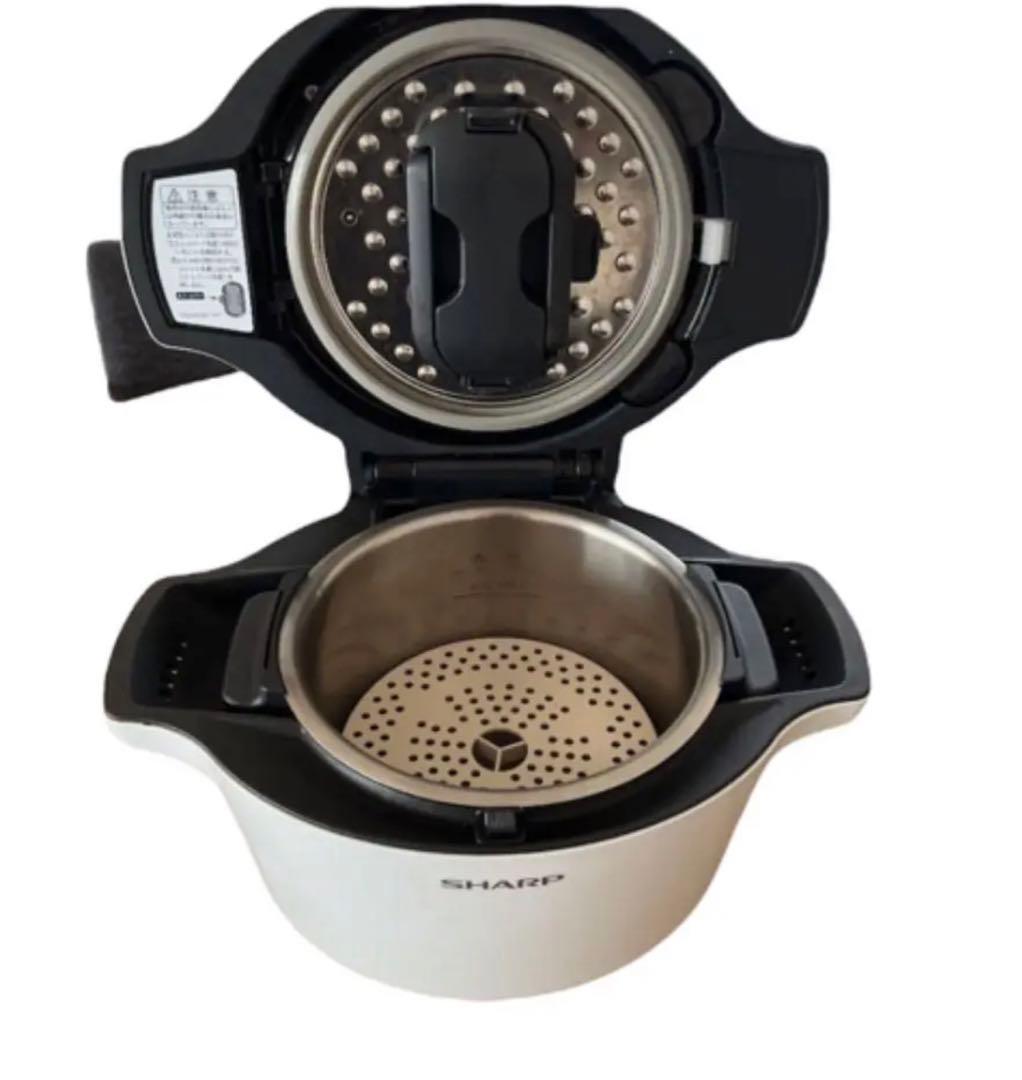 ヘルシオ ホットクック シャープ　　KN-HW16D-W