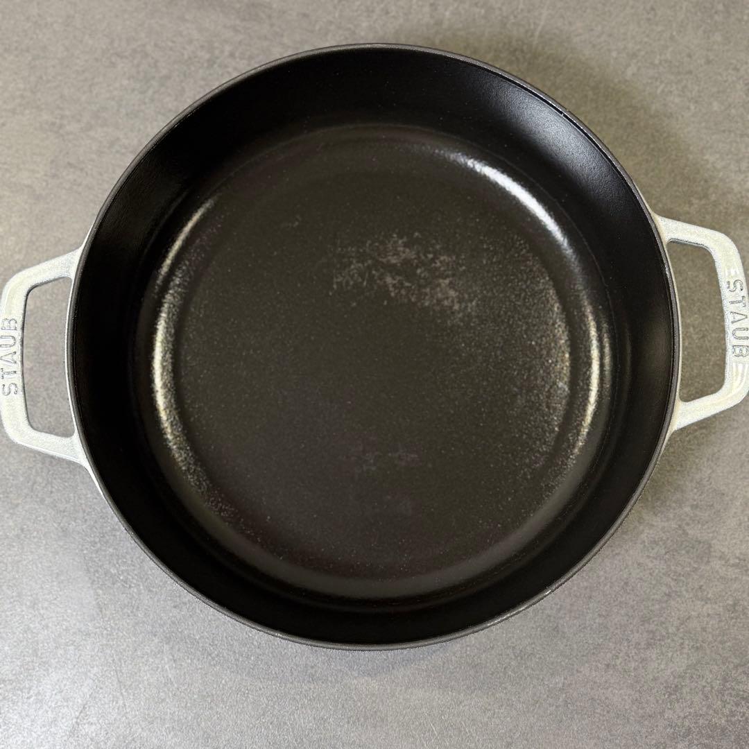 STAUB 28cm ブレイザーソテーパン グラファイトグレー ストウブ