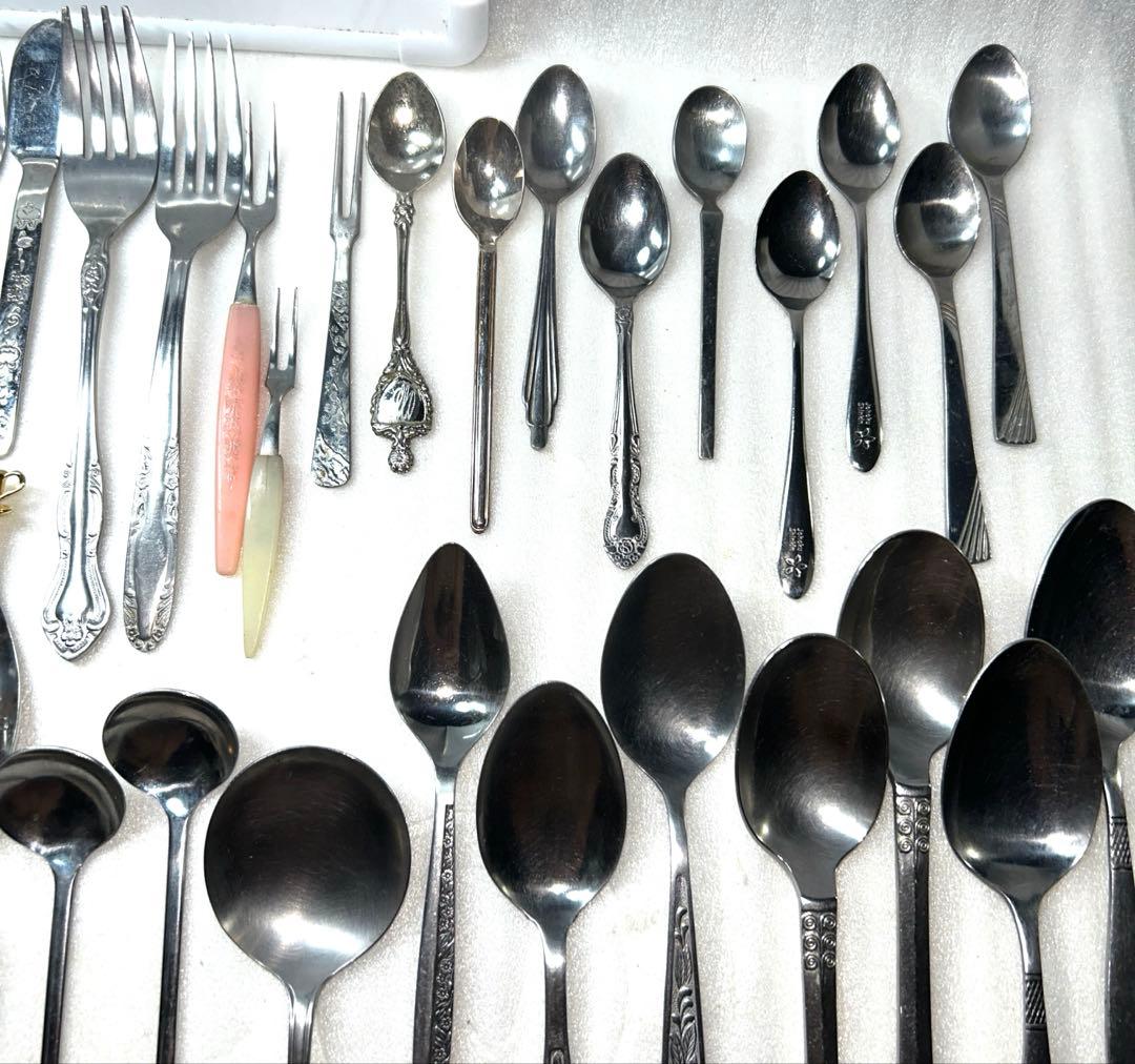 【レトロ】Afternoon Tea ティーキャディースプーン他カトラリーセット