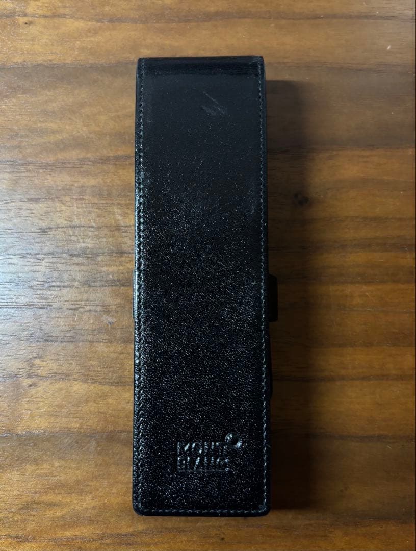 【未使用級】モンブラン レザー　ペンケース マイスターシュテュック メンズ