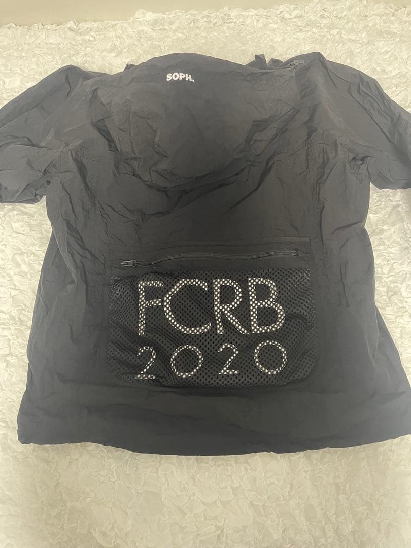 FCRB ナイロンジャケット ブラック Sサイズ