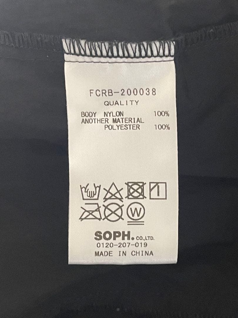 FCRB ナイロンジャケット ブラック Sサイズ
