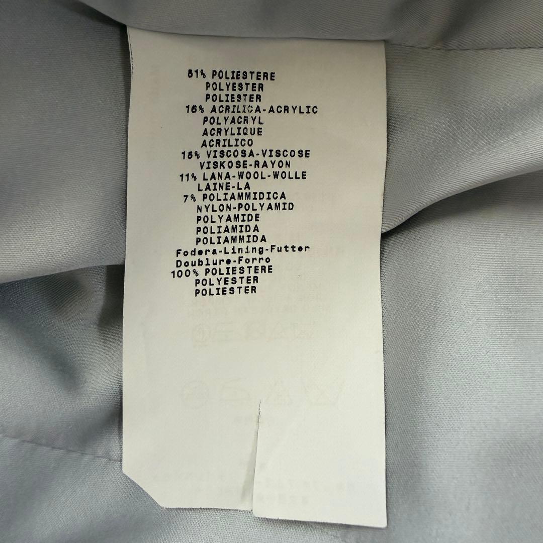 【極美品✨】アルマーニコレツォーニ ジャガードジャケット フォーマル42シルバー