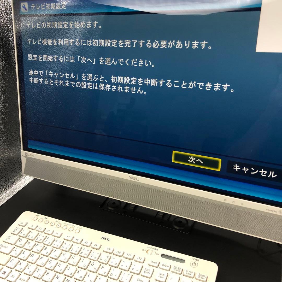 【動作確認済】NEC DA770 一体型デスクトップパソコン　デスクトップPC
