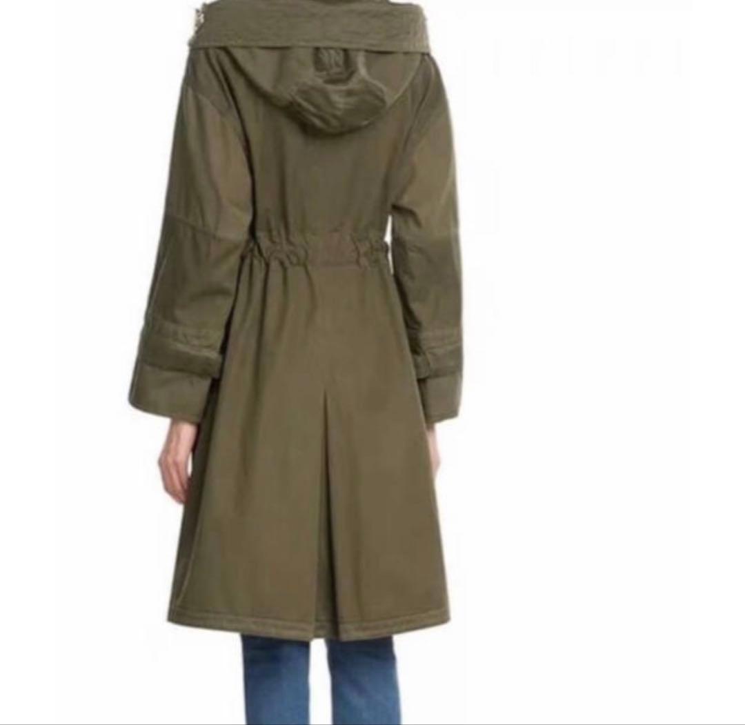 Alexander McQueen モッズコート　ビジュ付き襟