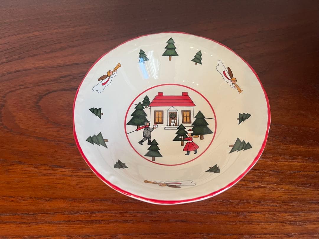 Mason’s Christmas village ボウル　4枚セット