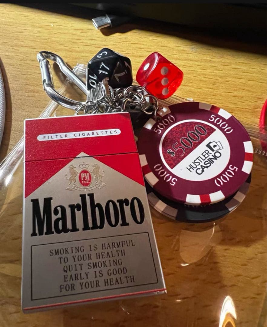 NOSTAL marlboro carabiner カラビナ ウォレットチェーン
