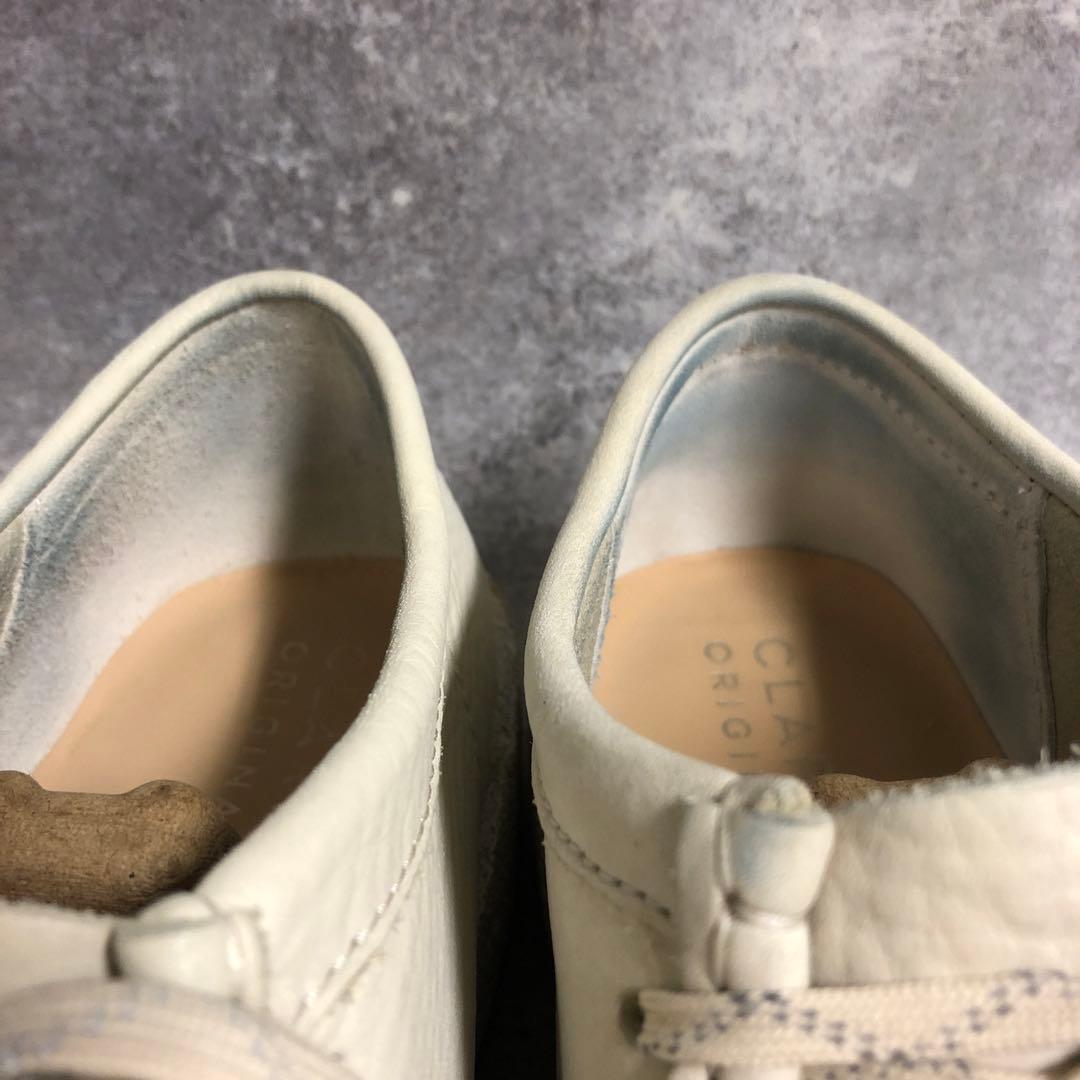 ■ Clarks クラークス ワラビー ホワイト 白 Wallabee Cup