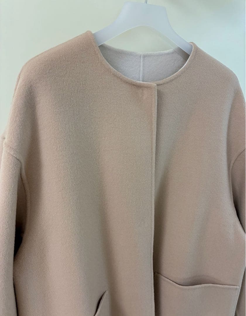 人気品 正規品 UNITED ARROWS バイカラーリバーミドルコート 36