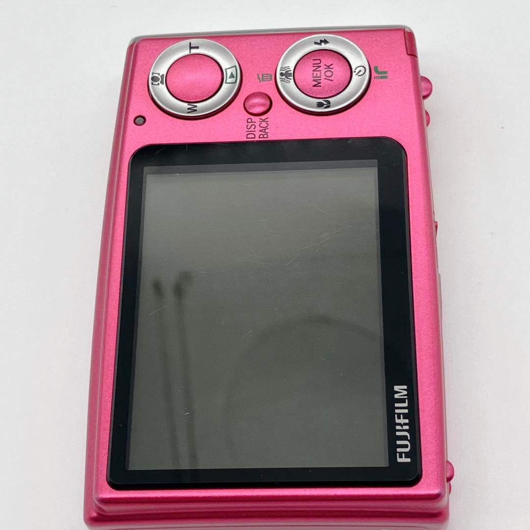 【作例写真有り】動作確認済み！稼動品 FinePix Z10fd PINKピンク