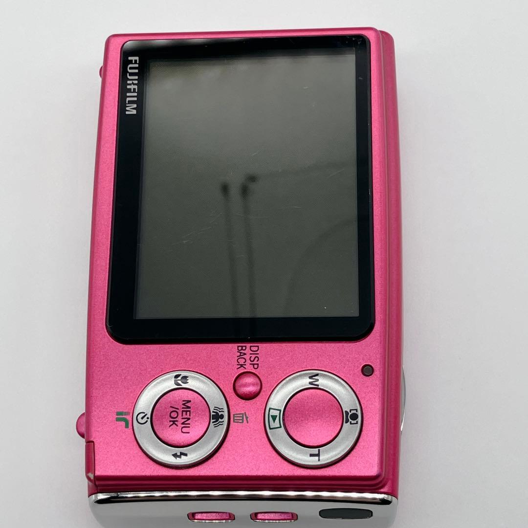 【作例写真有り】動作確認済み！稼動品 FinePix Z10fd PINKピンク