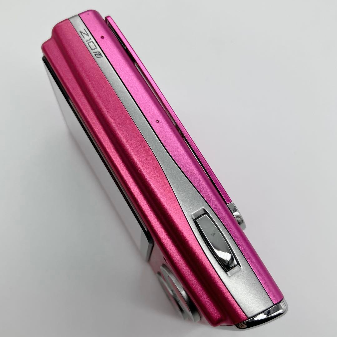 【作例写真有り】動作確認済み！稼動品 FinePix Z10fd PINKピンク