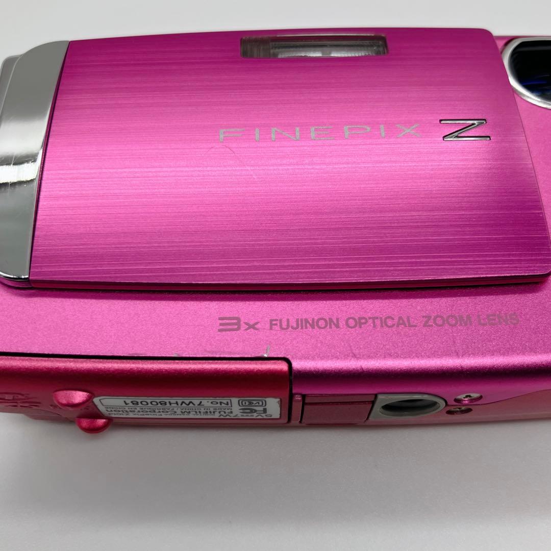 【作例写真有り】動作確認済み！稼動品 FinePix Z10fd PINKピンク
