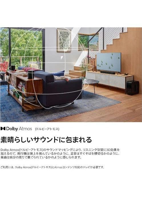 Sonos Beam ブラック サウンドバー BEAM1JP1BLK
