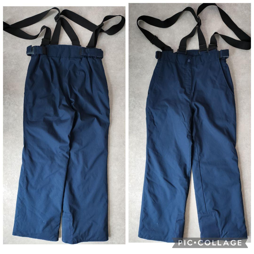 極美品 Miss Phenix スキーウェア上下レディースM 水色×紺　高機能