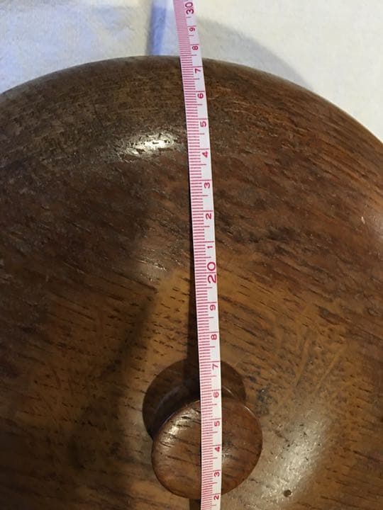 イギリス製　大型木製蓋付き小物入れ　ヴィンテージ　ウッド