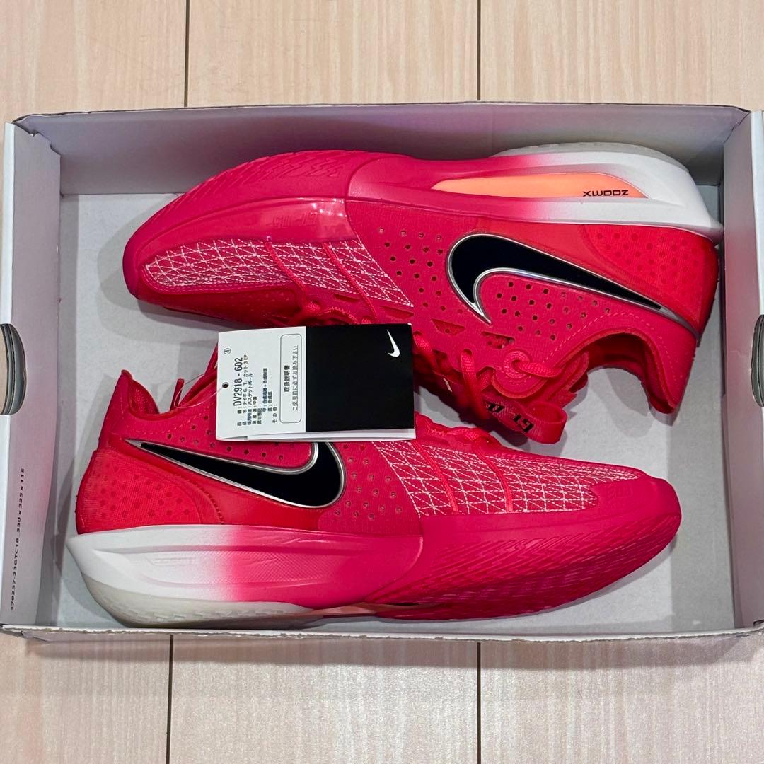 【新品】Nike G.T. CUT3 gtカット3“Siren Red\" 26