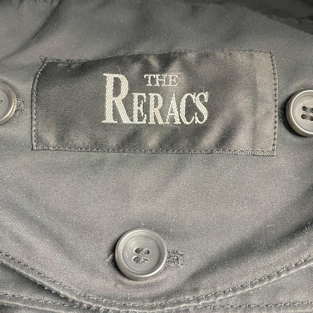美品　THE RERACS ザリラクス　ショートモッズコート ブラック 　38