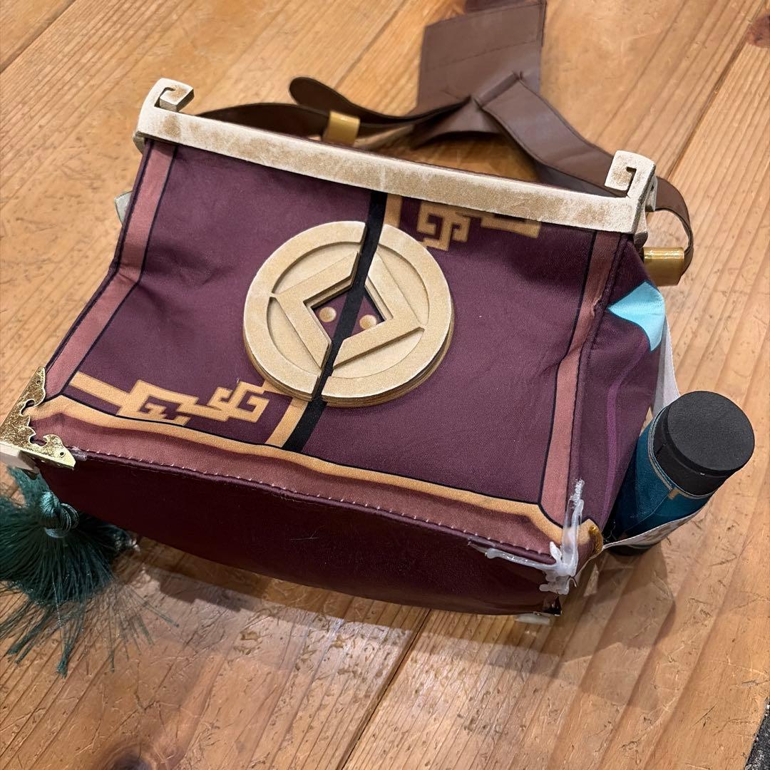 煙緋 コスプレ フルセット 原神 ウィッグ付き 靴付き 難あり