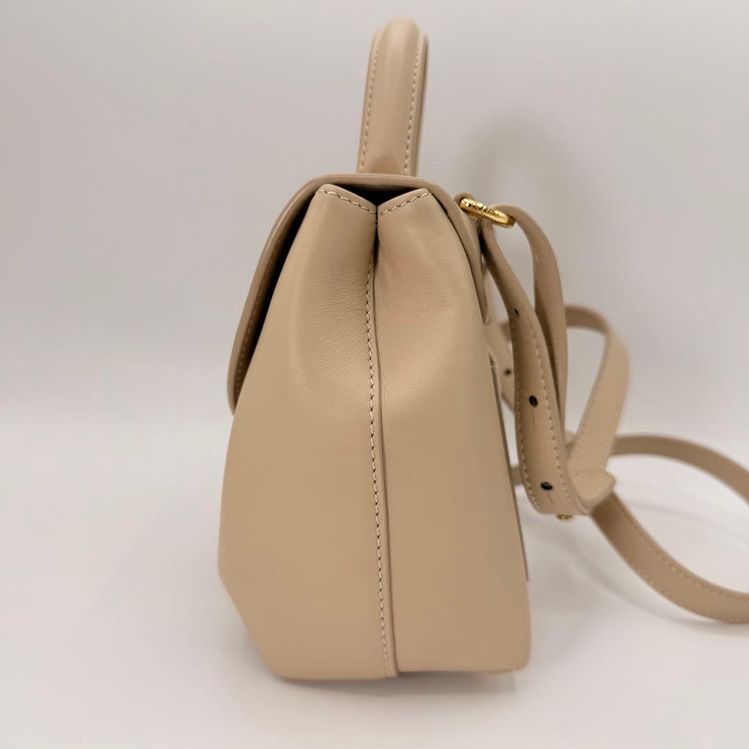 【美品】ポレーヌ ヌメロアン ナノ ミニバッグ 保存袋付