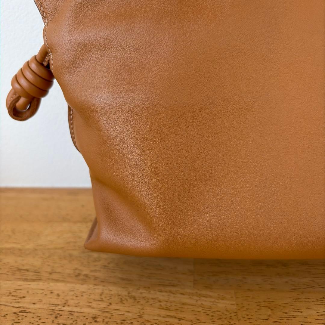 ロエベ フラメンコ クラッチ ミニ　ウォームデザート A411FC2X37