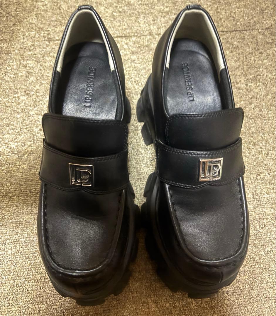 LIP SERVICE ボリュームインソールローファー M