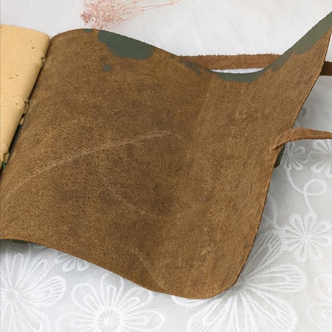 インドのアンティーク雑貨✨魔法のジャーナル✨天然レザー製／ノート／ヴィンテージ