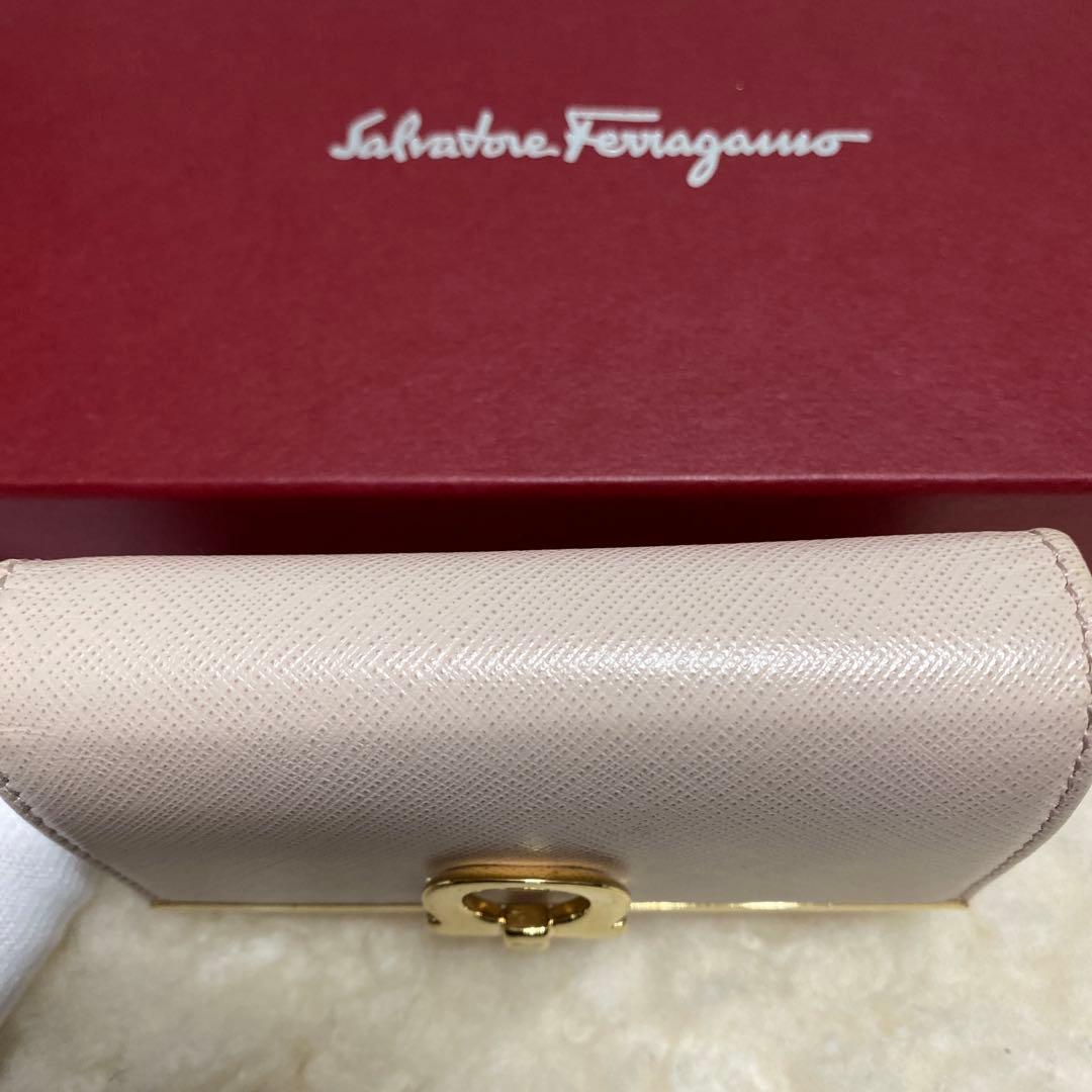 フェラガモ　SalvatoreFerragamo　名刺/カードケース　ガンチーニ