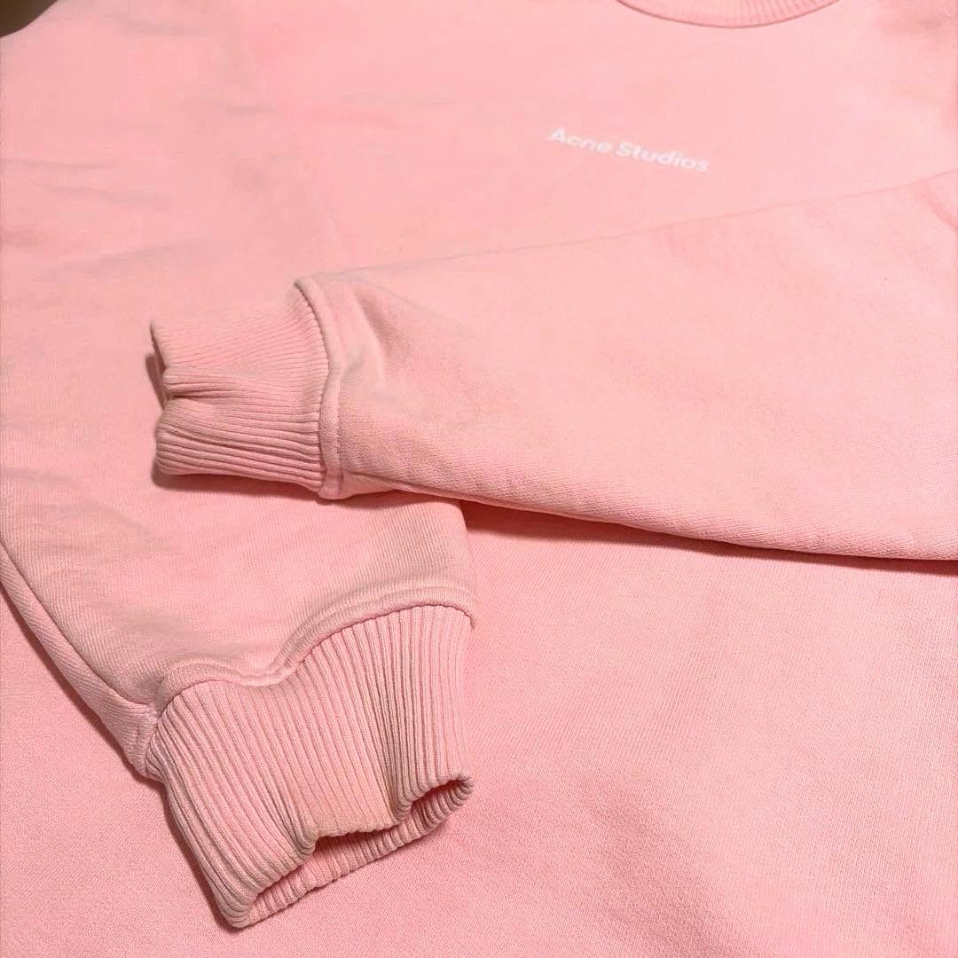 ⭐︎新春SALE⭐︎アクネストゥディオス　ロゴスウェット　ピンク