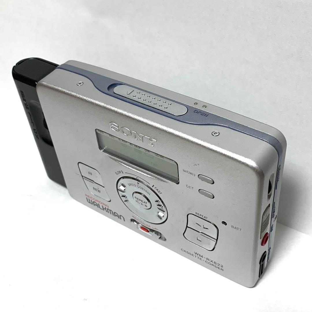 【整備品】SONY WALKMAN カセットウォークマン WM-RX822