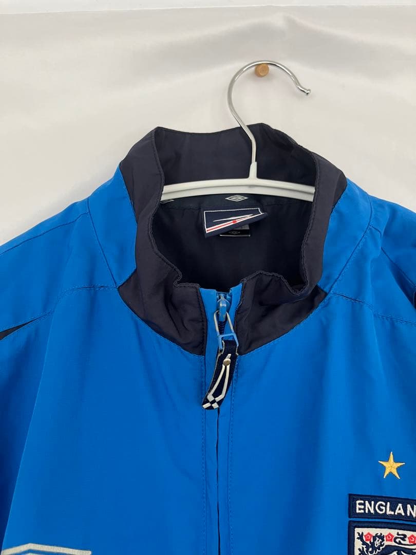 希少　アンブロ　イングランド代表　ナイロンジャージXL セットアップ上下セット