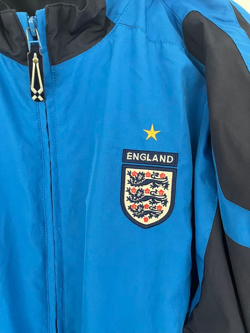 希少　アンブロ　イングランド代表　ナイロンジャージXL セットアップ上下セット
