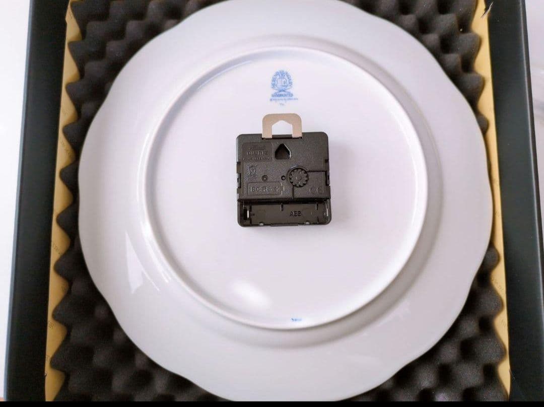 ヘレンド　ウィーンの薔薇　ピンク　時計