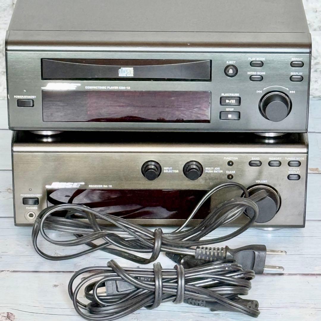 BOSE「CDA-12・RA-12」CDプレーヤー・レシーバーアンプセット
