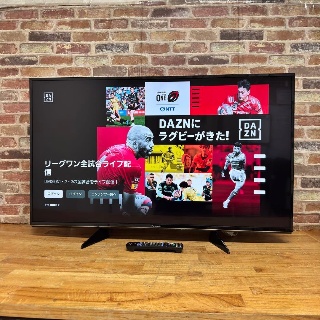 パナソニック 49V型 4K 液晶テレビ VIERA TH-49EX600
