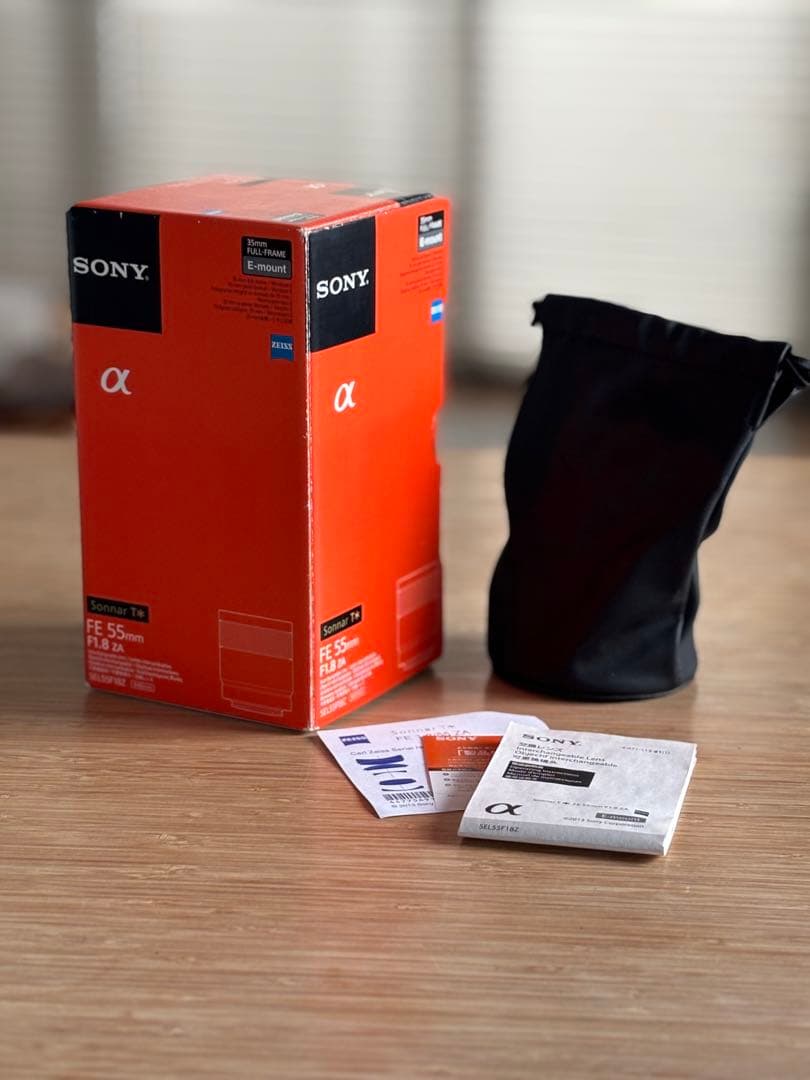 SONY Sonnar T* FE 55mm F1.8 ZA（ソニーE）