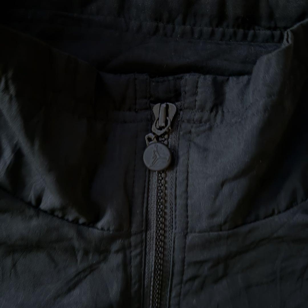 激レア90sNIKE AIR JORDANナイロンジャケットキルティング刺繍ロゴ