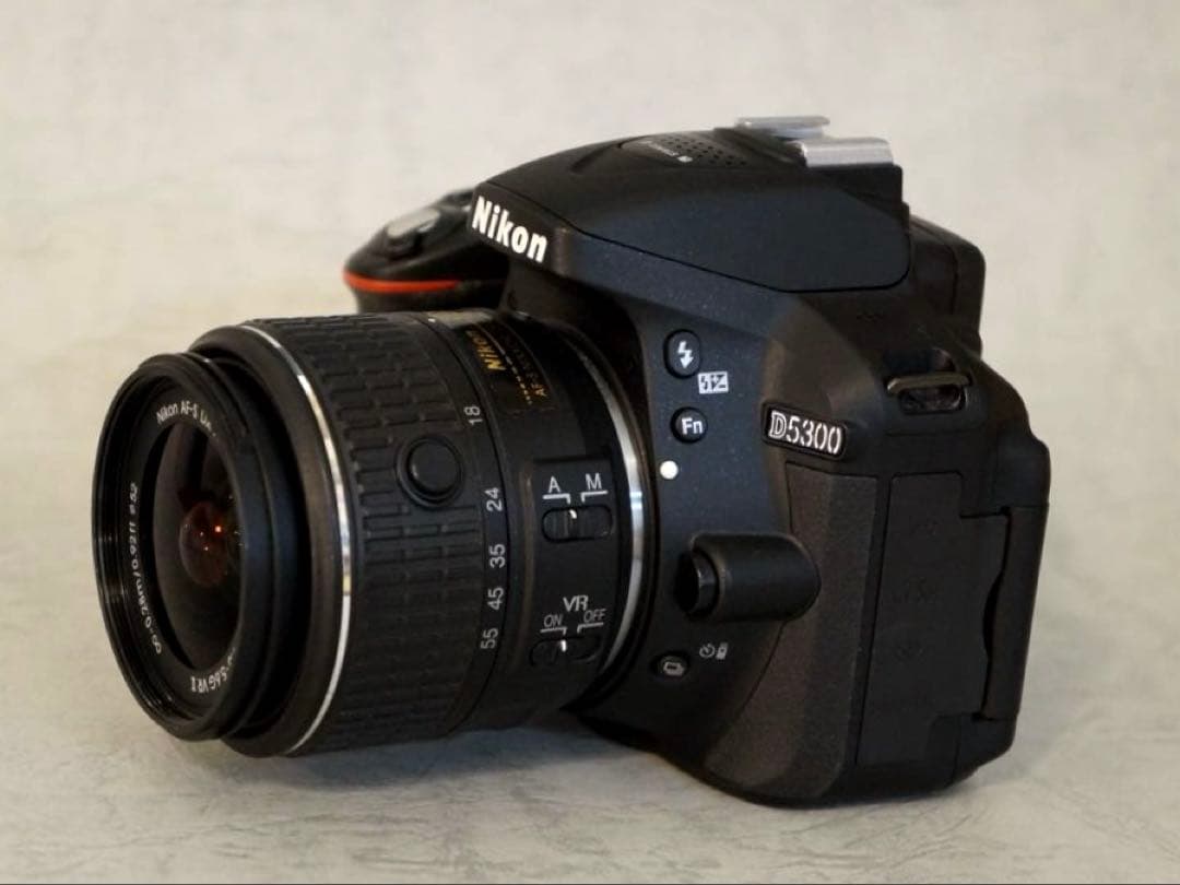 Nikon D5300 AF-S18-５５GiiVR サンパック　PF30X