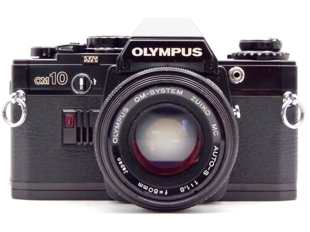 オリンパス om-10 ブラックボディ om-systen 50mm f1.8