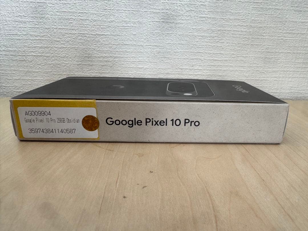⭐︎N⭐︎Google Pixel10 Pro 256GB Obsidian