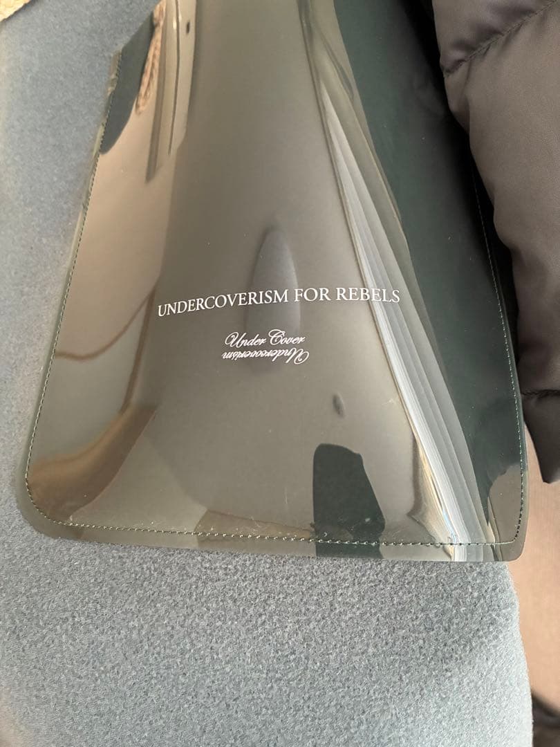 UNDERCOVERアンダーカバー フード&袖ダウンウールモッサーダッフルコート