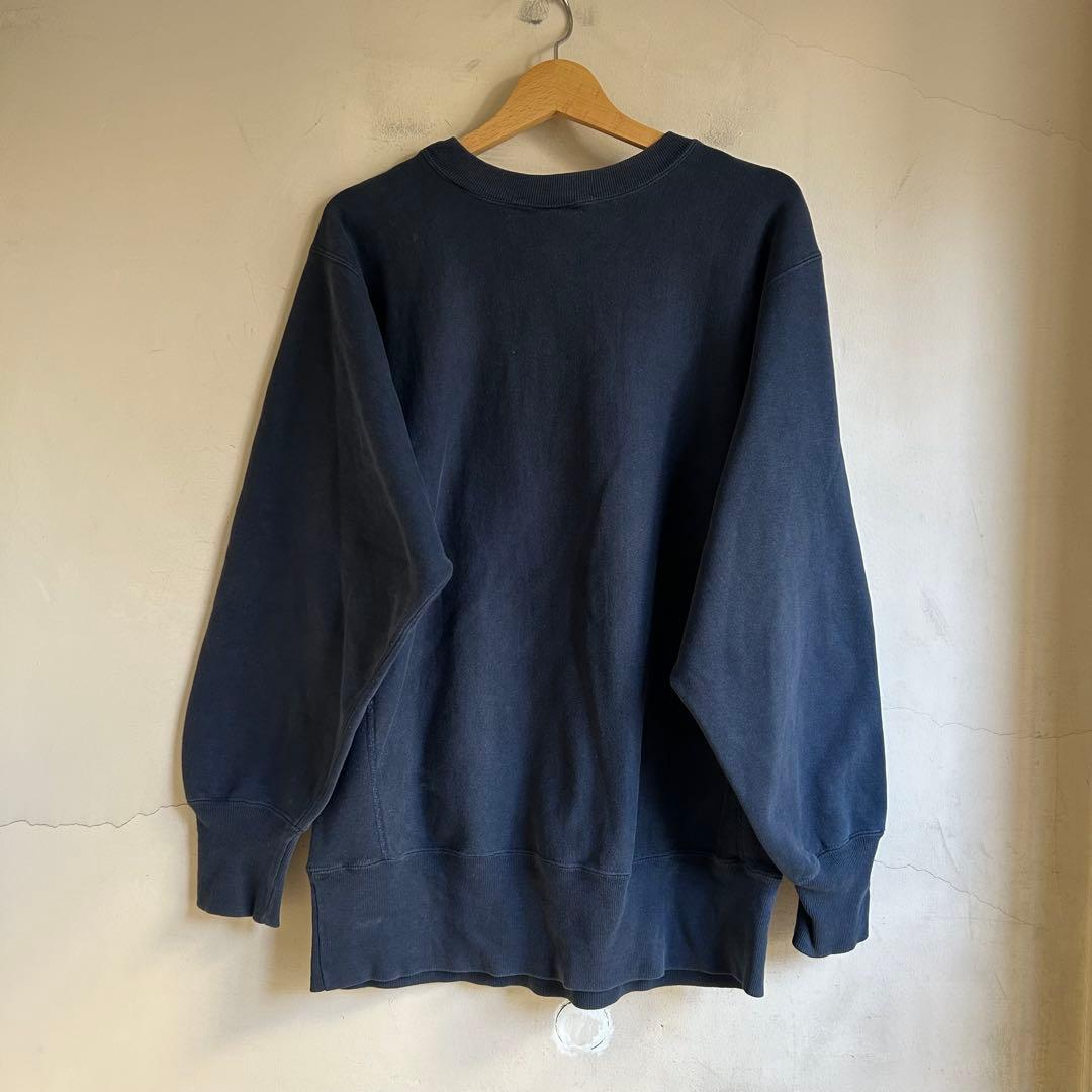 80S USA製 champion REVERSE WEAVE ネイビー 目あり